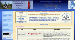 Desktop Screenshot of ihmparish.net